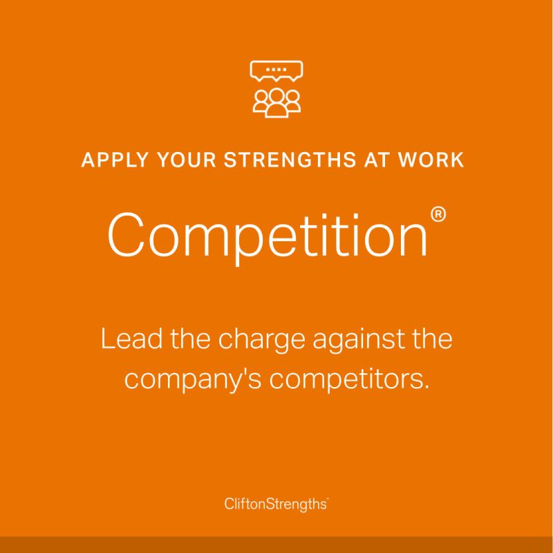 CliftonStrengths - competition