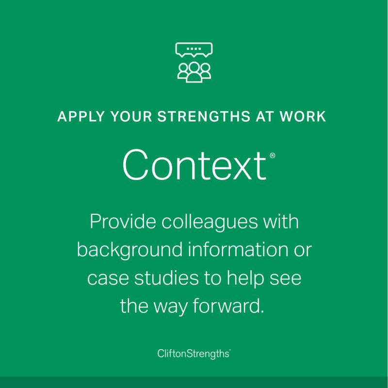 CliftonStrengths - context